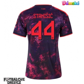 Bayern Munich Josip Stanisic #44 Dámské Alternativní Dres 2026-27 Krátký Rukáv Bayern Munich Josip Stanisic #44 Dámské Alternativní Dres 2026-27 Krátký Rukáv